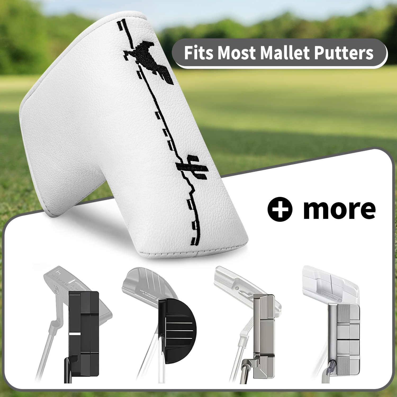 Funda para putter de golf con  - Golf Putter reseña y precio